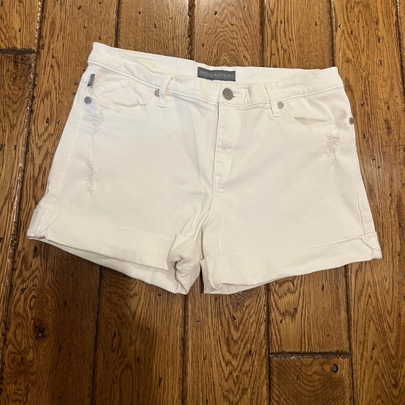 Pants - White jean shorts